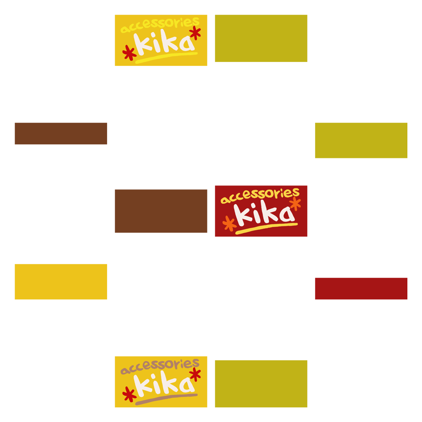 画像:kikaのロゴなど